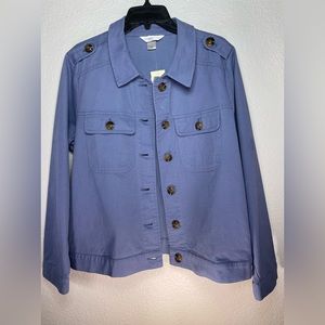 Christopher & Banks Blue Jacket | Large